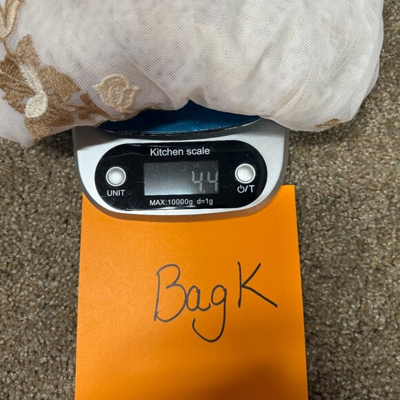 Soft Surroundings Embroidered Mesh Tunic Top Womens XL White Floral Bell Sleeve - Picture 15 of 15